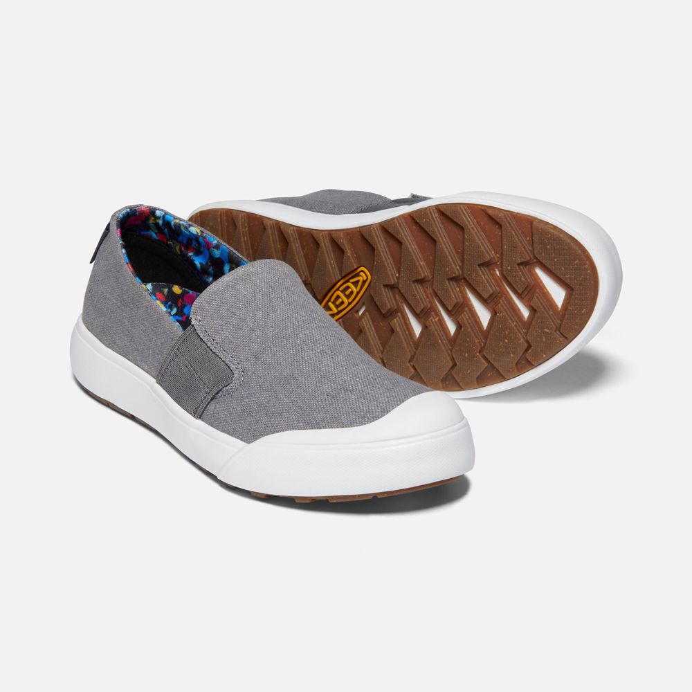 Keen Slip-On Dam Grå/Vita - Elena - 369742NTM